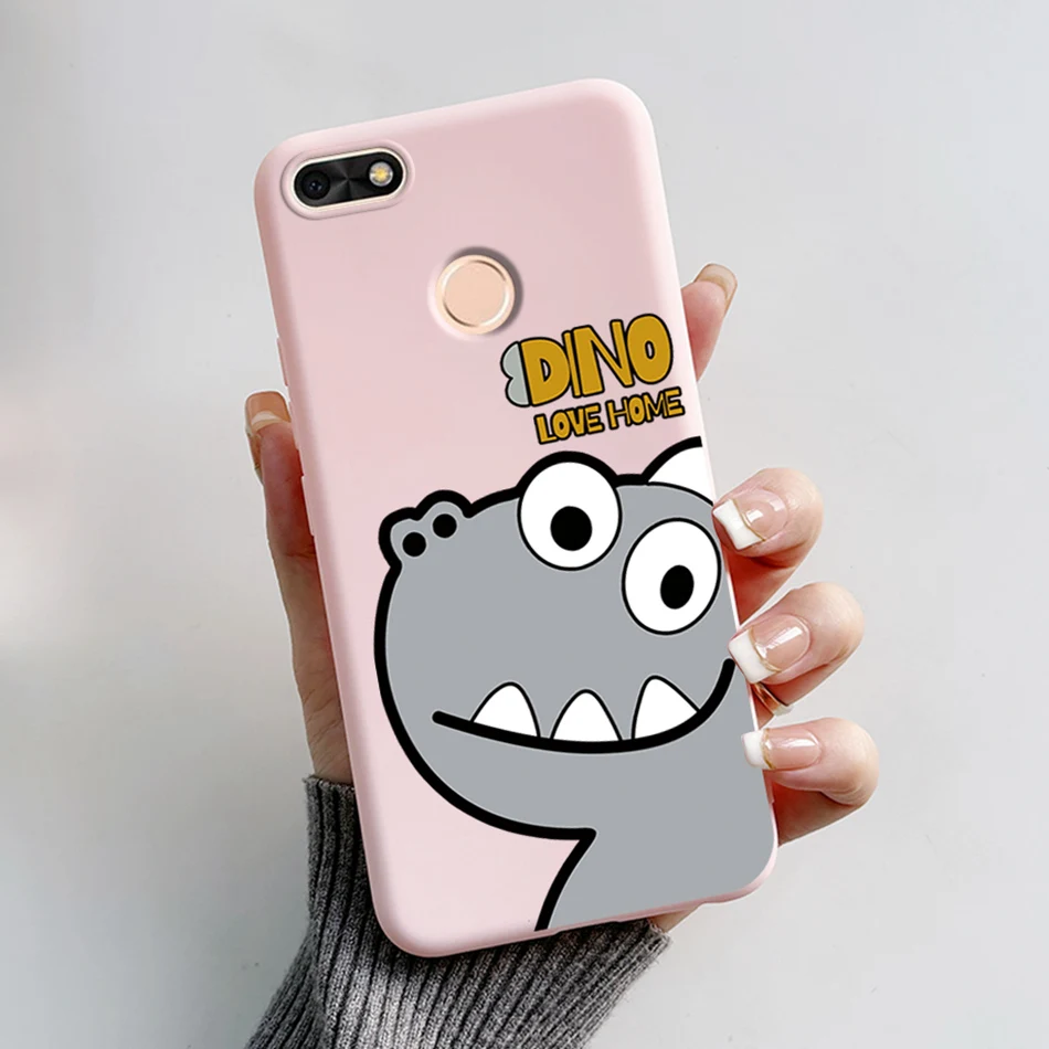 Cartoon Silicone Back Cover Case