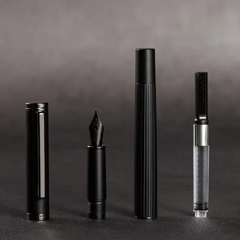 Fountain pen Luxury Fountain Pen Fine Nib Classic Design Metal Pen with Converter Perfect Weight Ink for Smooth Writing