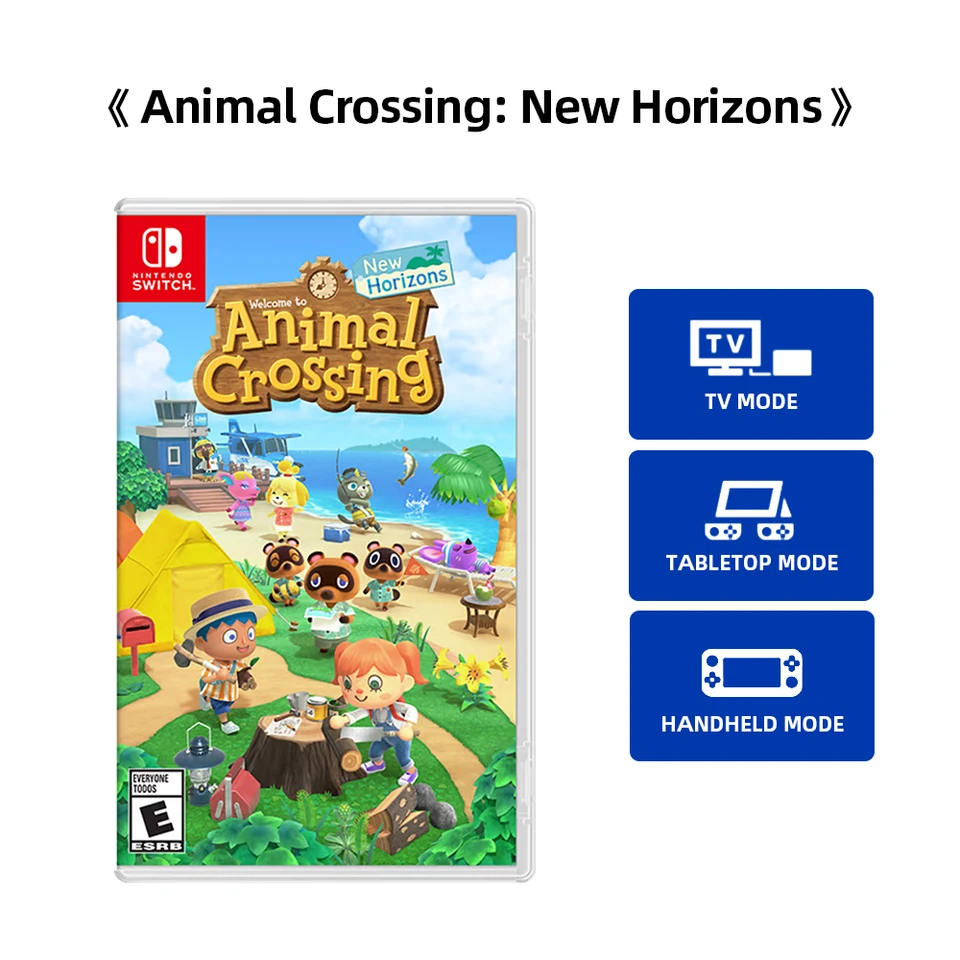 Nintendo Switch- Animal Crossing New Horizons - Games Cartridge