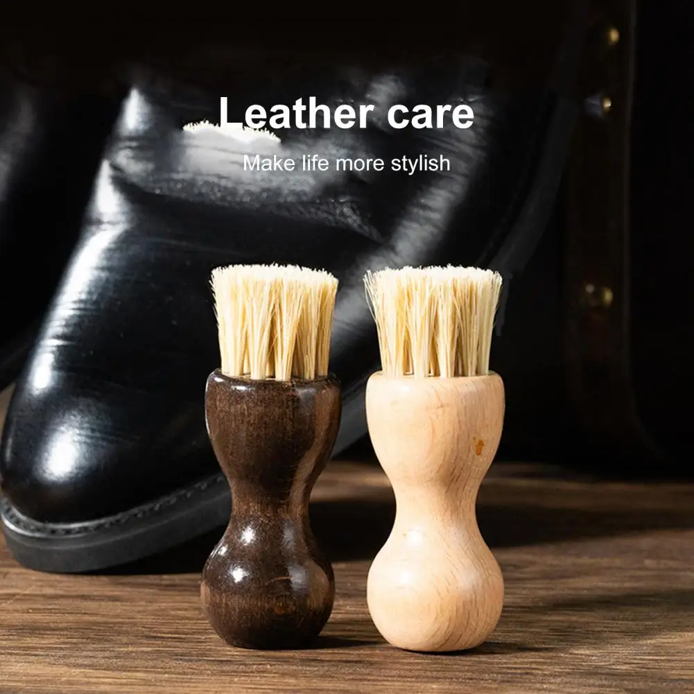 Bamboo Palm Pot Brush With Humanized Wood Handle Heat-Resistant Bristles Pots Pans Vegetables Scrubber Polishing Cleaning Kit