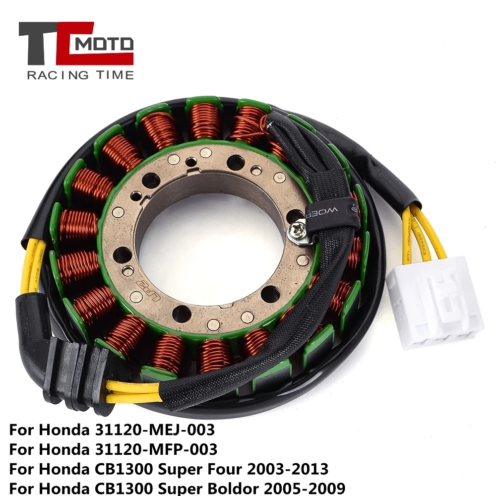 Bobina Statore Moto Per Honda Cb1300 Super Four 2003-2013 Cb 1300 Bobina Di Accensione Generatore Muslimex