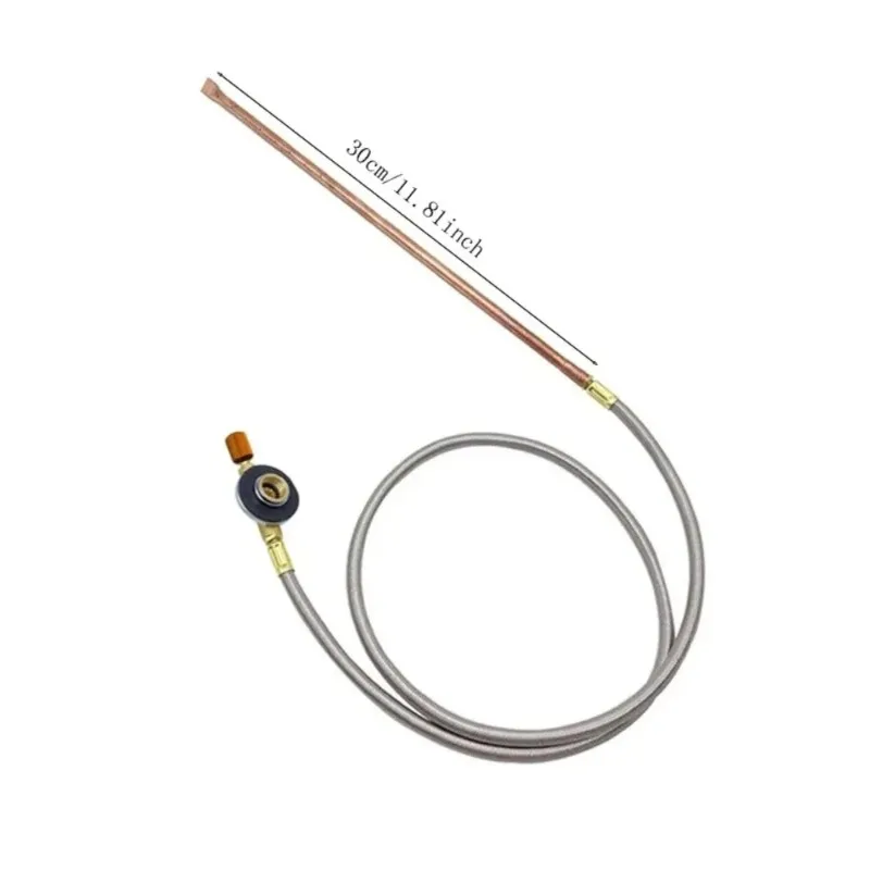 Outdoor Camping Handheld Torch - Portable Charcoal Igniter Fire Starter for Grills Wood Stoves Reusable Blowtorch for Barbecue