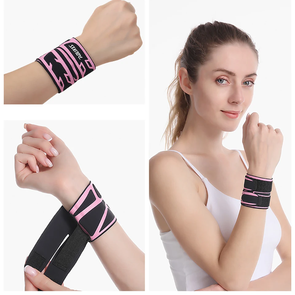 AOLIKES 1PC Wrist Brace Wrist Wrap, Ultra-thin Compression Wrist Strap Wrist Support for Workout Basketball Tennis Weightlifting