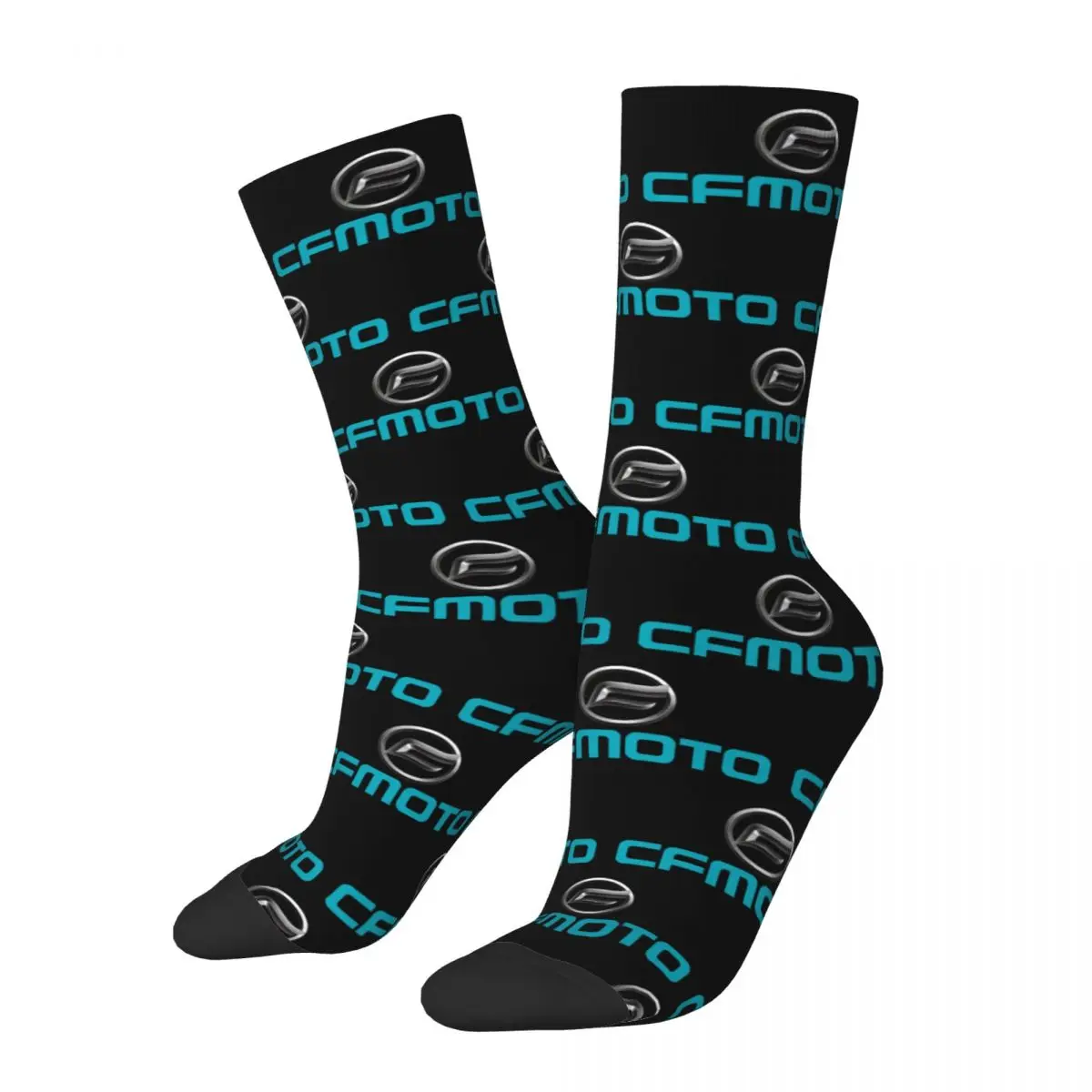 

Unisex CFMoto Motorcycle Socks Super Soft Funny Happy Socks Novelty Stuff Middle Tube Crew Socks Best Gift Idea