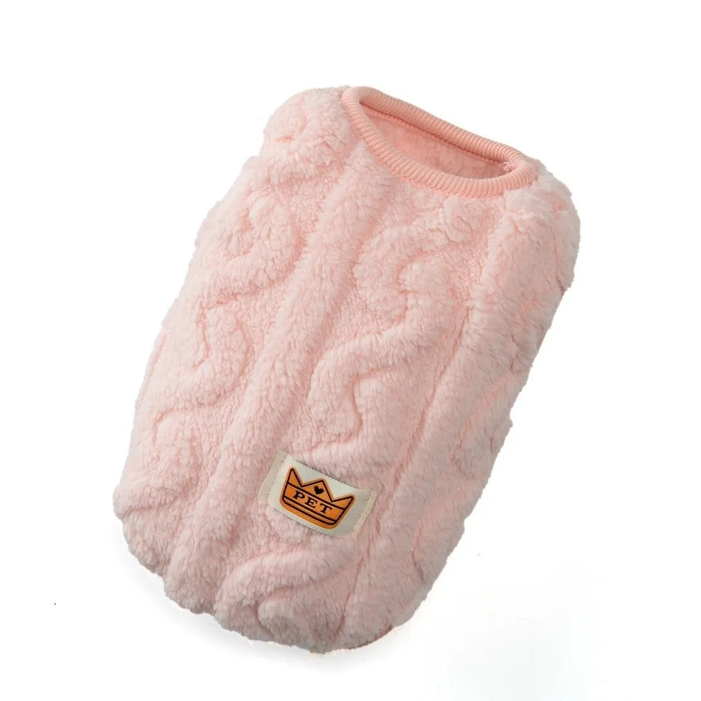 Fleece Cat Vest Warm Winter Pet Costume