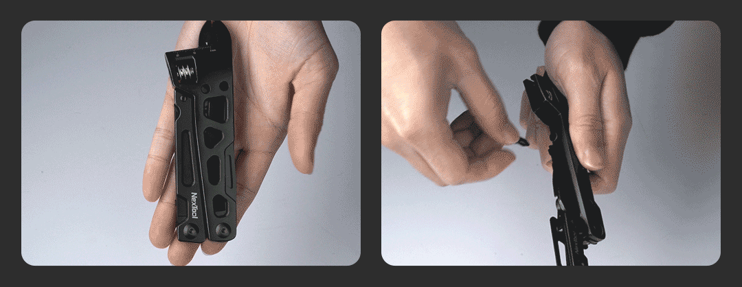 Description Picture 2 of itemNexTool 9 In 1 Multi-Function wrench knife Folding Tool Multi-Purpose Pliers Wood Saw Slotted Screwdriver Kitchen Cutter