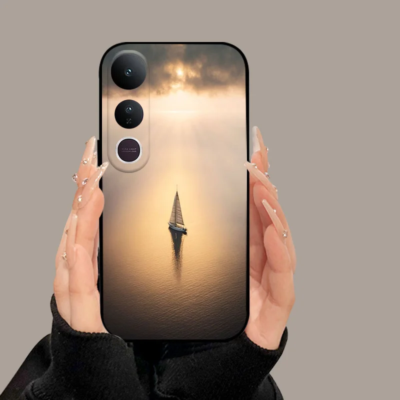 Enhanced Phone Case with Soft TPU Silicone and Camera Protection - Shockproof Bumper Design