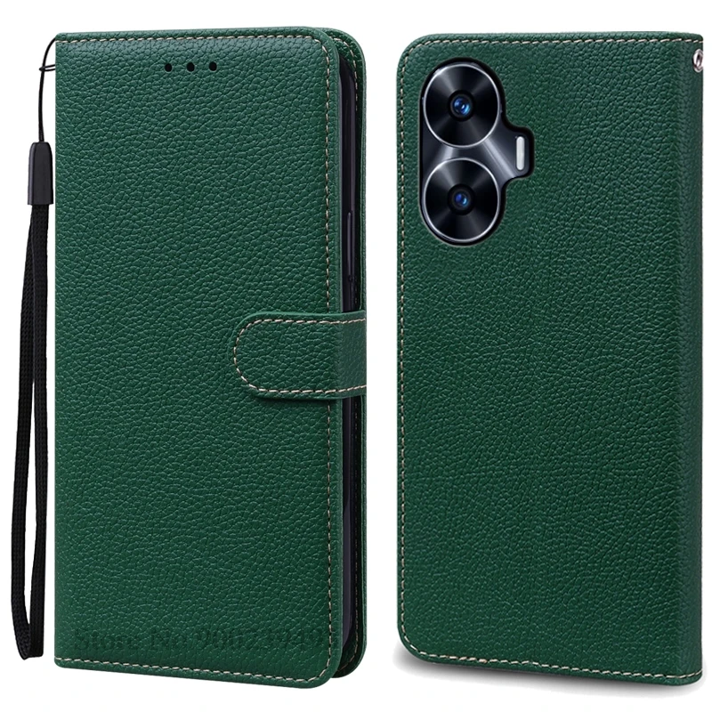 Leather Flip Wallet Phone Case with Protective Book Cover and Card Holder Slot