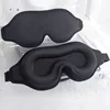 3D Block Out Light Sleeping Eye Mask Memory Foam Silk Sleep Mask Women Men For Eyes Sleep Masker Eye Shade Blindfold Sleep Aid 2