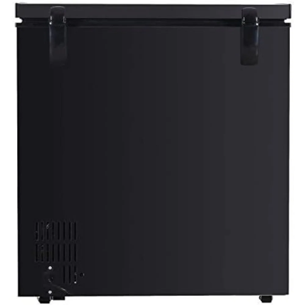 FRF470-BLACK 7.0 cu. ft. Chest Freezer, Black  Product Dimensions	22.83"D x 38.58"W x 35.04"H Item Weight 77 pounds 2