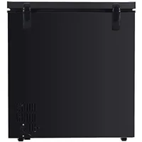 FRF470-BLACK 7.0 cu. ft. Chest Freezer, Black  Product Dimensions	22.83"D x 38.58"W x 35.04"H Item Weight 77 pounds 2