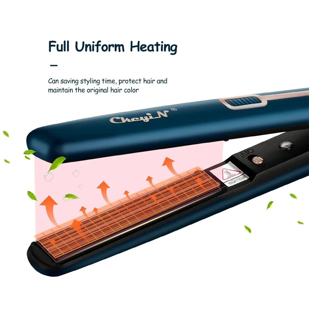 Mini Hair Crimper Ceramic Fast Heating Crimping Iron Corn Perm Splint Corrugated Hair Fluffy Curler Small Wave Curling Iron 3