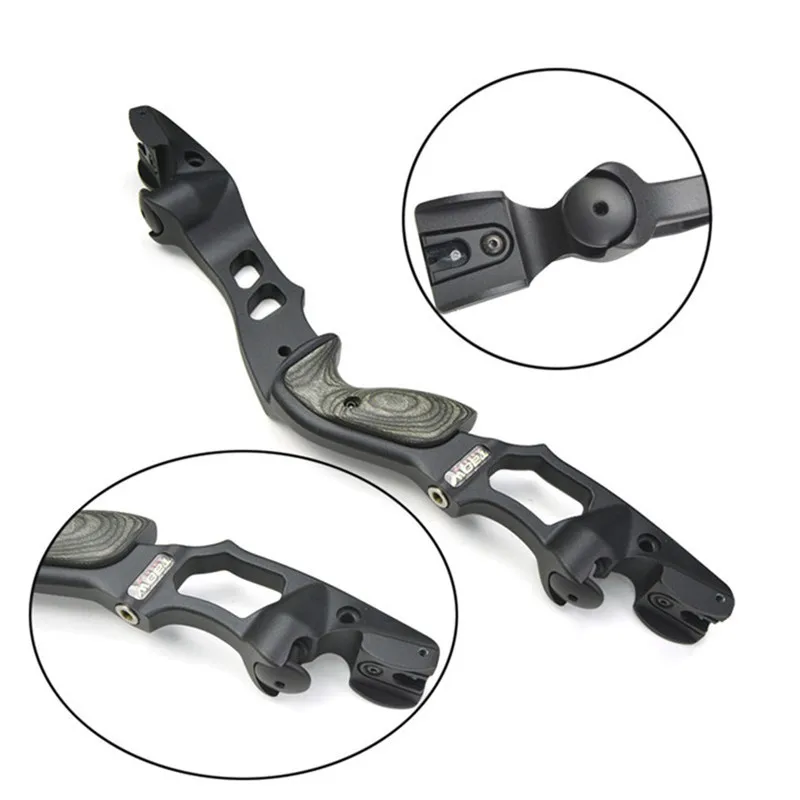 Riser D'arc Recourbé ILF 19 Pouces En Aluminium - Pour Compétition Et