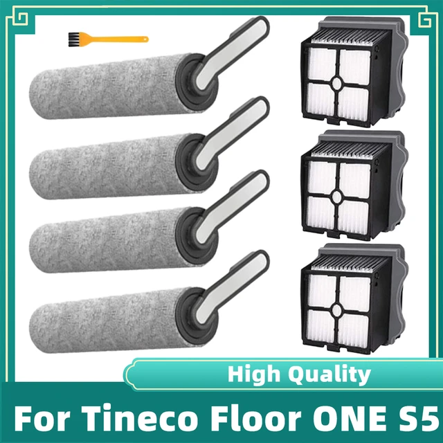 Pour Tineco Floor ONE S5 Combo sans fil aspirateur sec et humide accessoires  brosse rouleau et filtre HEPA pièces de rechange de rechange - AliExpress