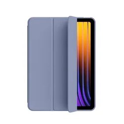 Premium Flip Stand PU Leather Protective Cover for Mi Pad 7 Pro 11.2 (Lavender)