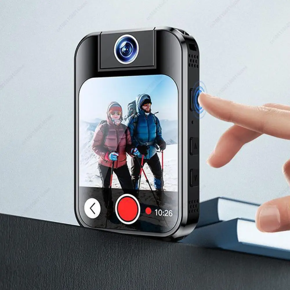 Caméra Sport 5K Pocket Rotative WiFi Écran Tactile Vlog
