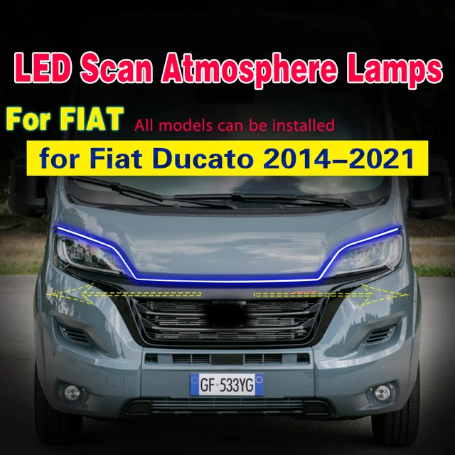 Feux De Jour Led Drl Pour Fiat Ducato 2014 – 2018, Accessoires, 2 Pièces,  2015, 2016, 2017 - Signal Lampe - AliExpress