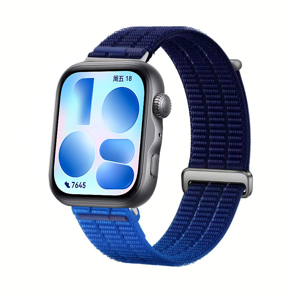 Breathable Sport Nylon Smartwatch Band Bracelet