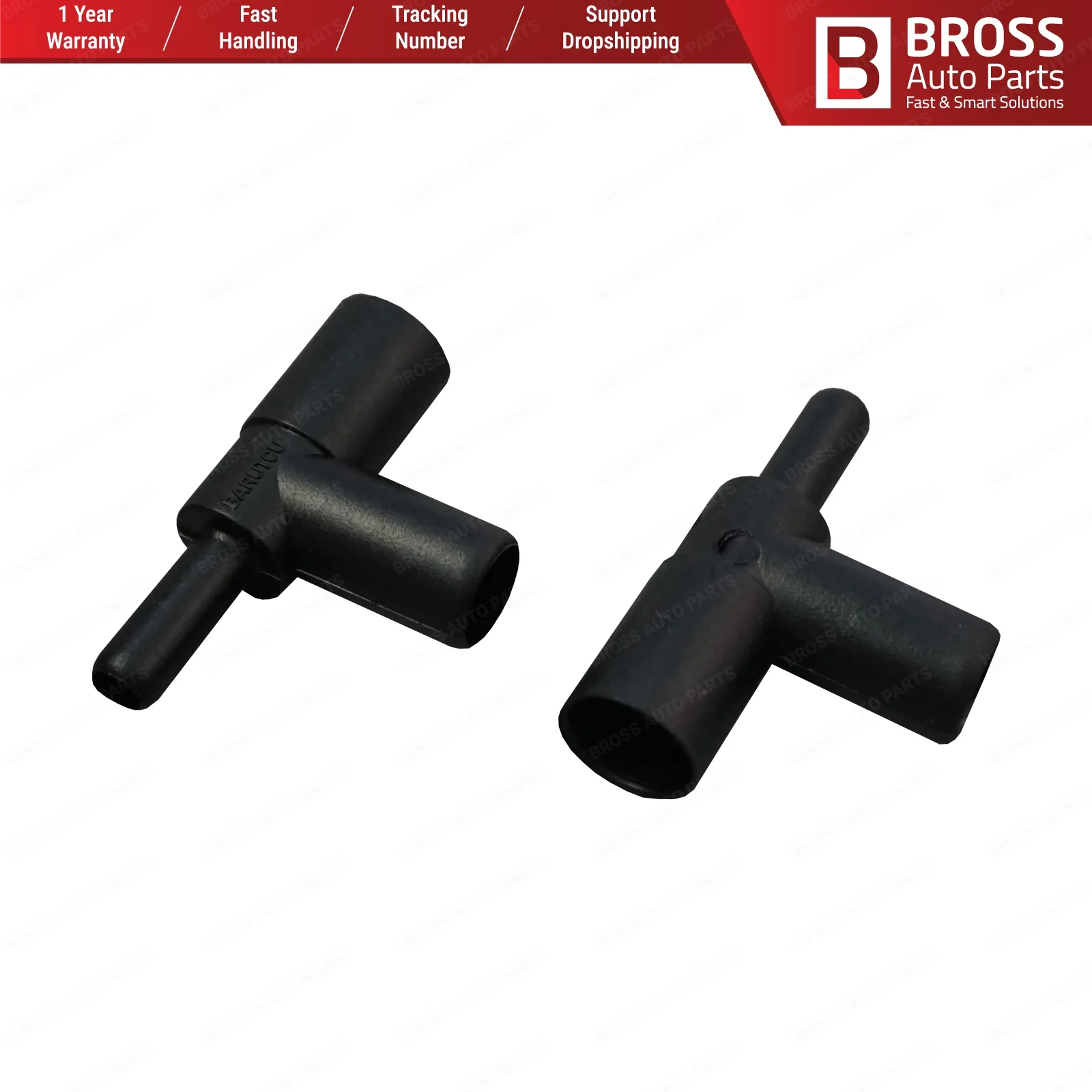 Bross Авто Запчасти BHC642 2 шт. карбюратор распределения 3-сторонний выход шланг 7705030125