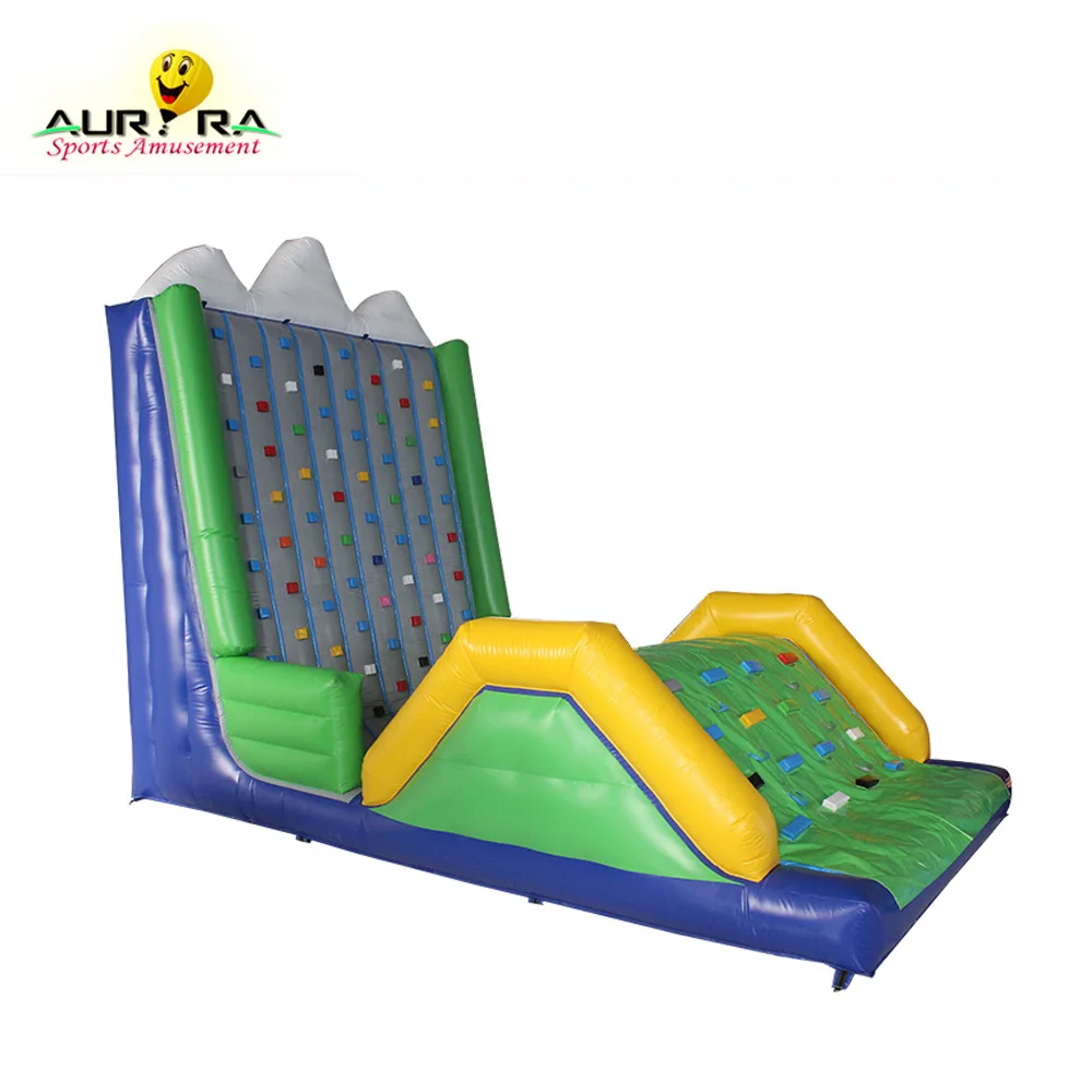Factory Price Outdoor Unisex PVC Castle Inflatable Bouncer Climbing Wall for Rock Climbing Enthusiasts