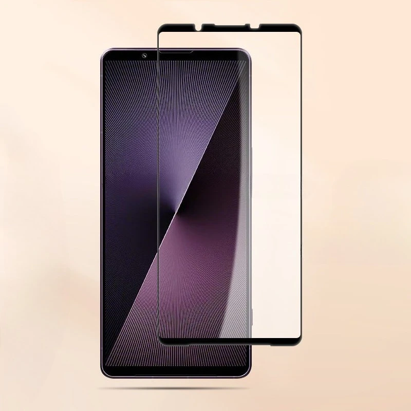 Clear 9D Tempered Glass Screen Protector with Protective Film