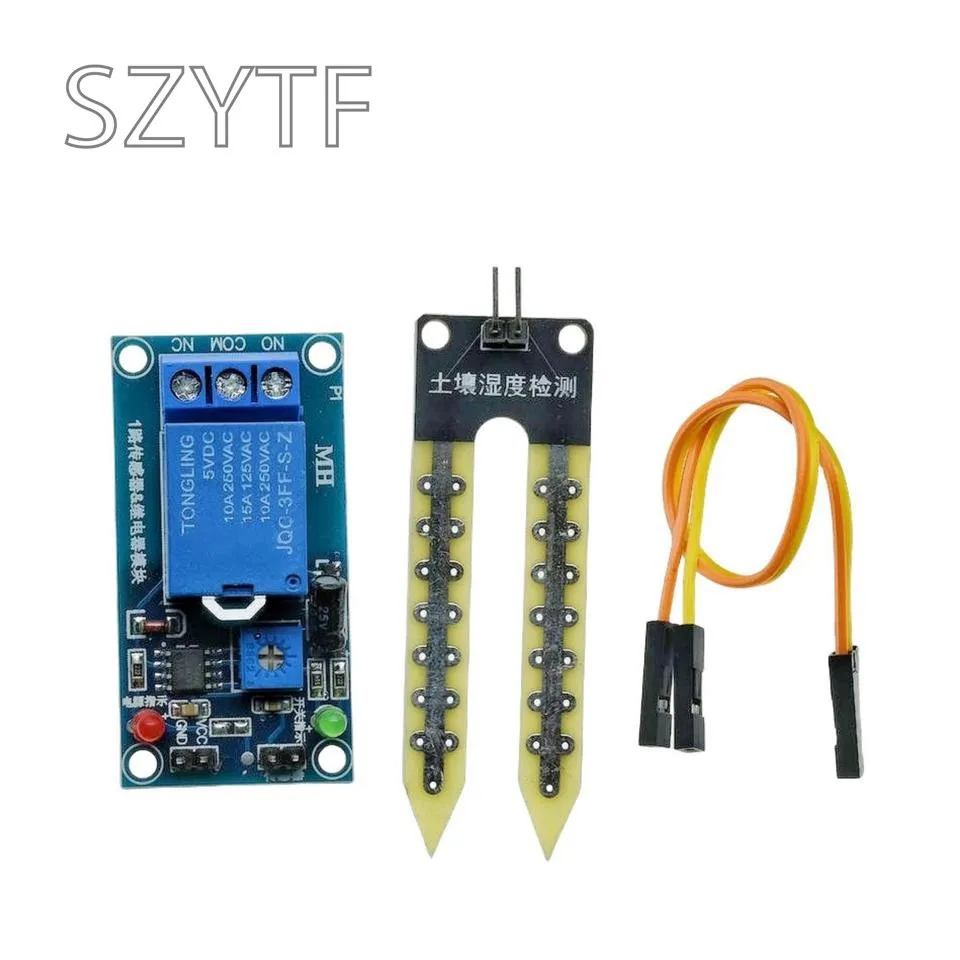 Soil Moisture Sensor Module With Probes