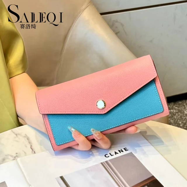 Designer Double Zipper Women Wallets Large  Women Wallet Luxury Designer -  Double - Aliexpress