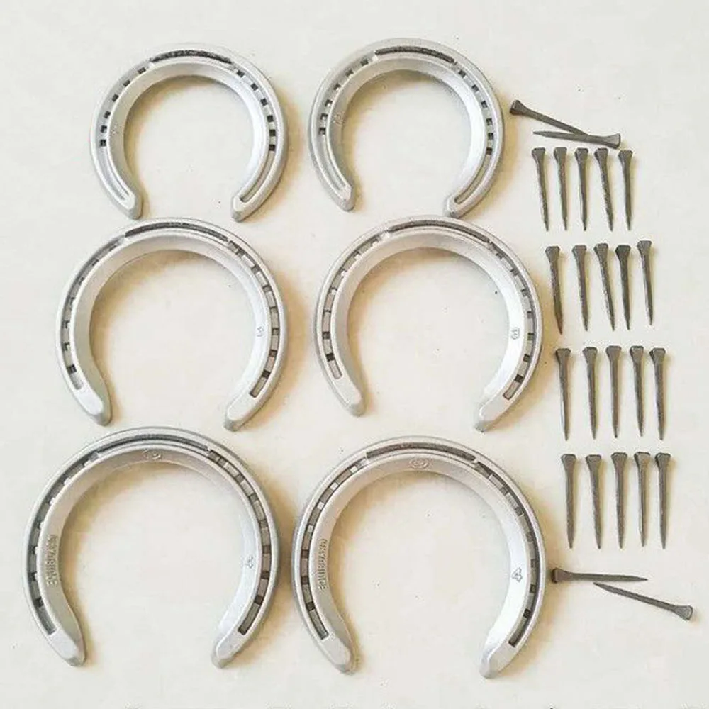Aluminum Alloy Running Horse Shoes Farrier Use For Equestrian