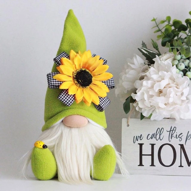 Sunflower Gnome Bumble Bee Gnomes for Fall Decor