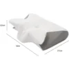 Stitching Color Pillow Memory Foam Cervical Ergonomic Contoured Orthopedic Relaxing Cervical Pillow Versatile Support PillowHome 6
