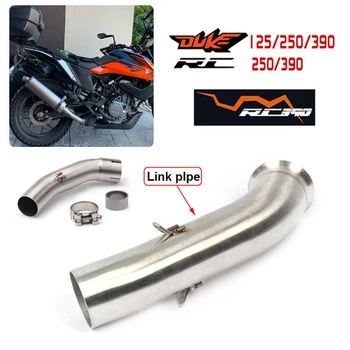 Motorcycle Modification Middle Section Applicable For KTM RC250 RC390 ADV390 ADV250 RC ADV 250 390 Exhaust Muffler Escape