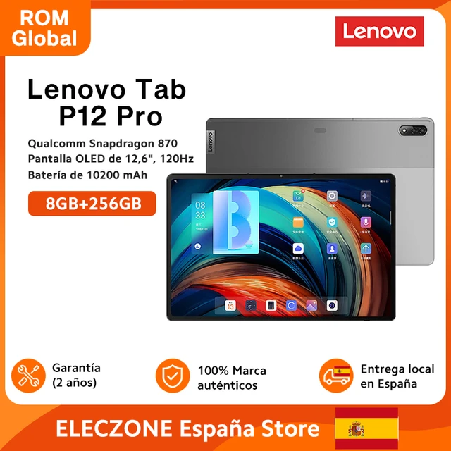 Lenovo Tab P12 Pro 12.6 Inch Global Rom 8gb+256gb Snapdragon 870