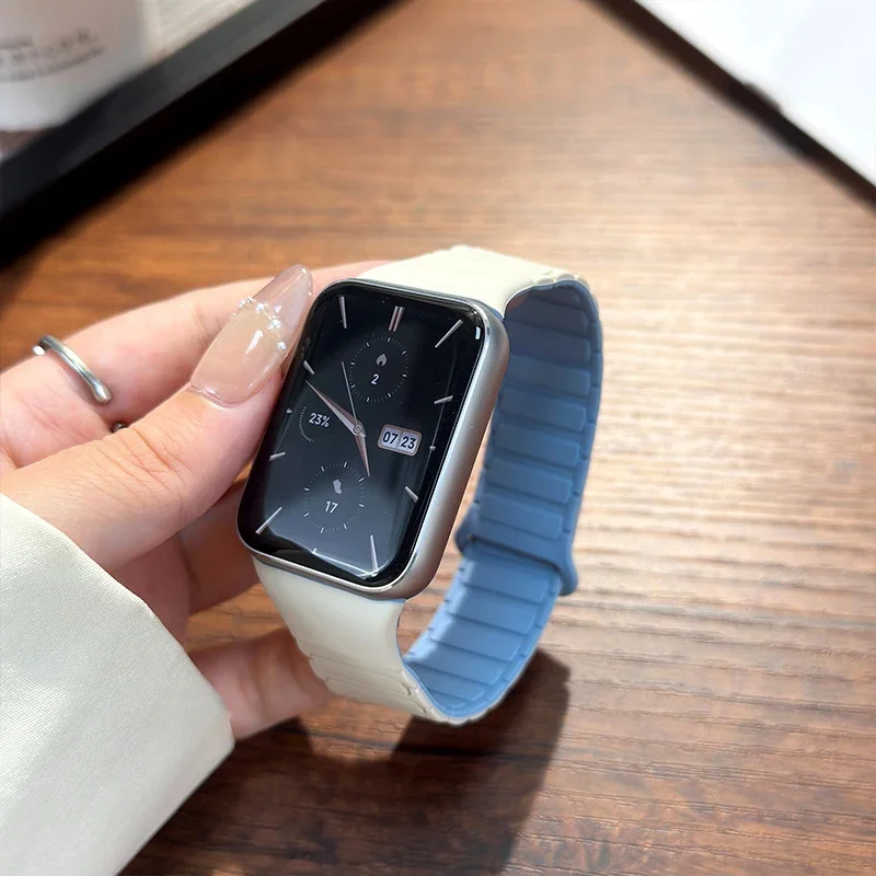Magnetic Silicone Replacement Wristband Bracelet