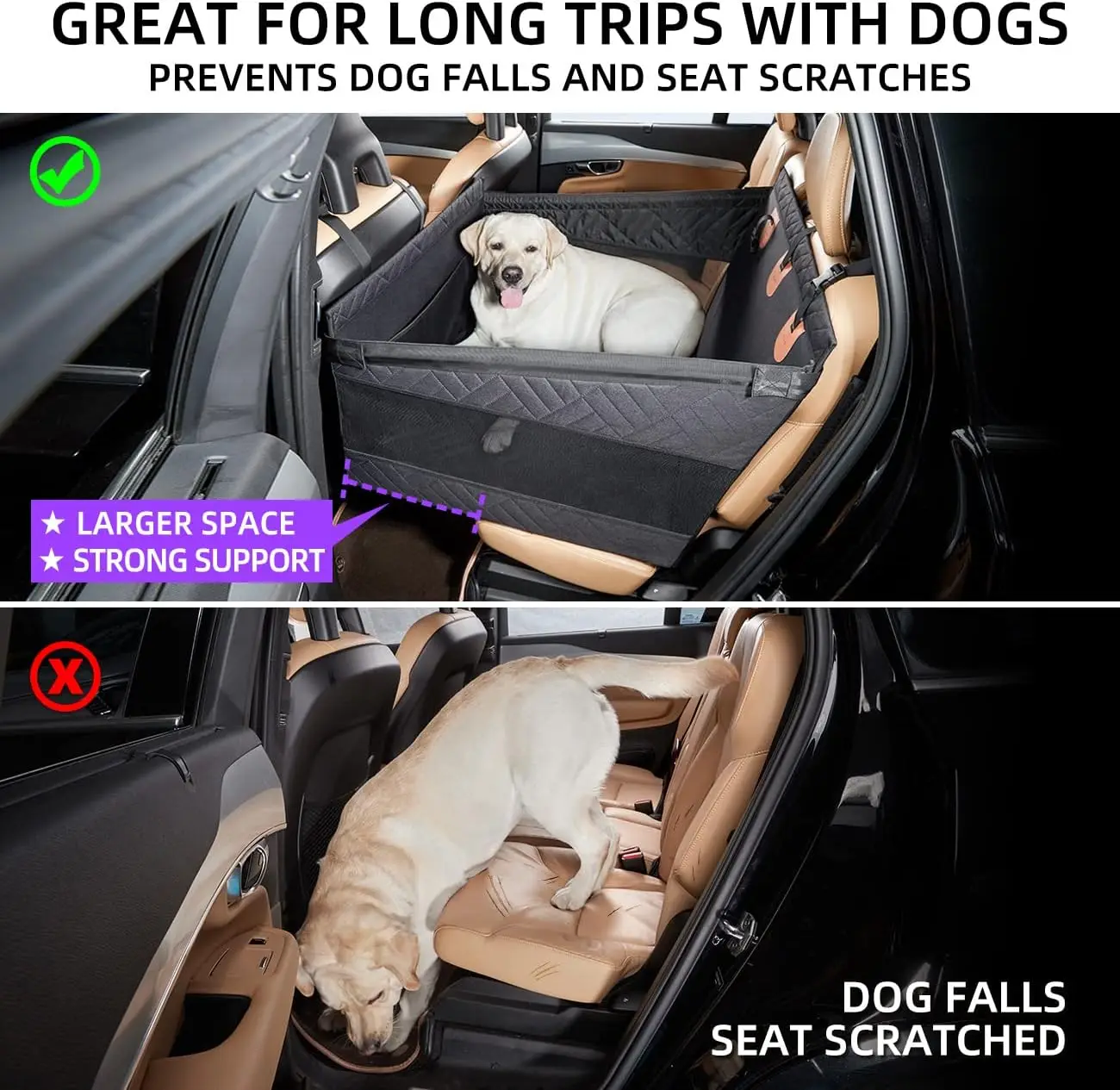 Waterproof Dog Seat Extender 2