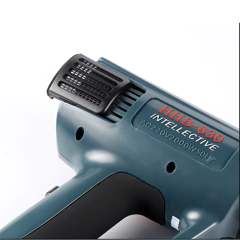 Hhb Good Partner-630 Hot Air Gun 2000W High Power Air Gun Industrial Grade Plastic Welding Heat Shrinkable Film Baking Sticker