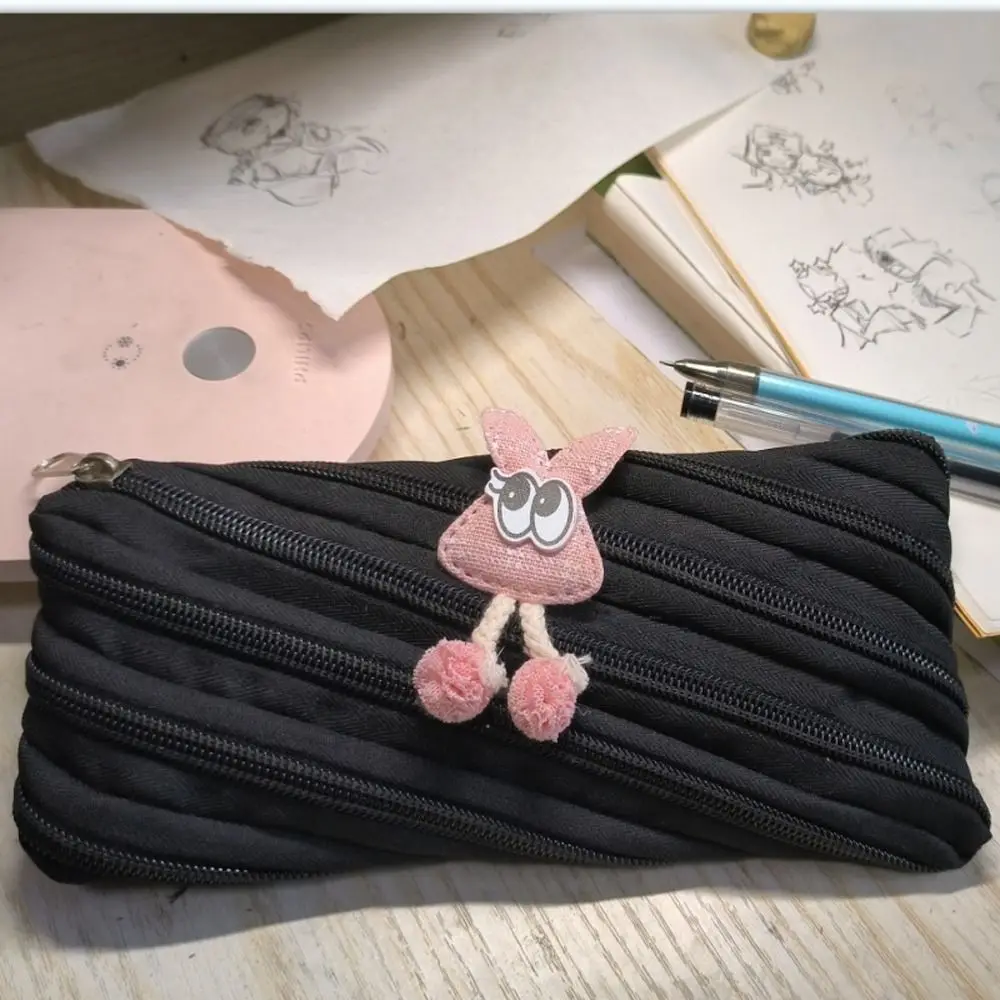 

Сумка для хранения, сумка для карандашей, кошелек для монет, кошельки, многофункциональная косметичка, сумки для ручек, милые канцелярские принадлежности на молнии, косметичка