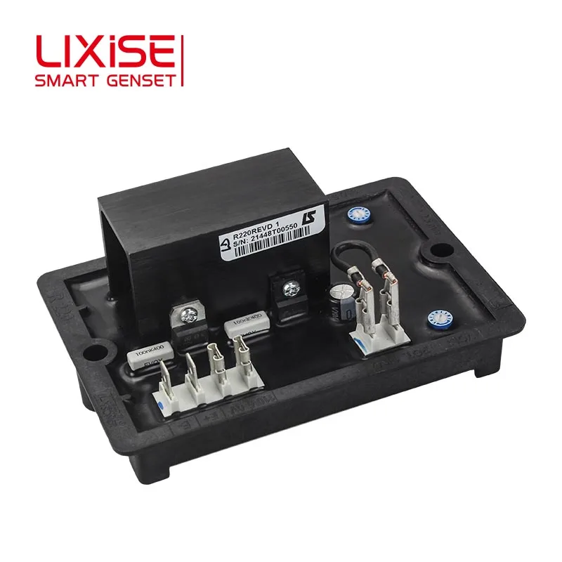 R220 AVR 발전기 예비 부품 발전기 액세서리 부품 Leroy Somer 디젤 발전기 자동 전압 조정기