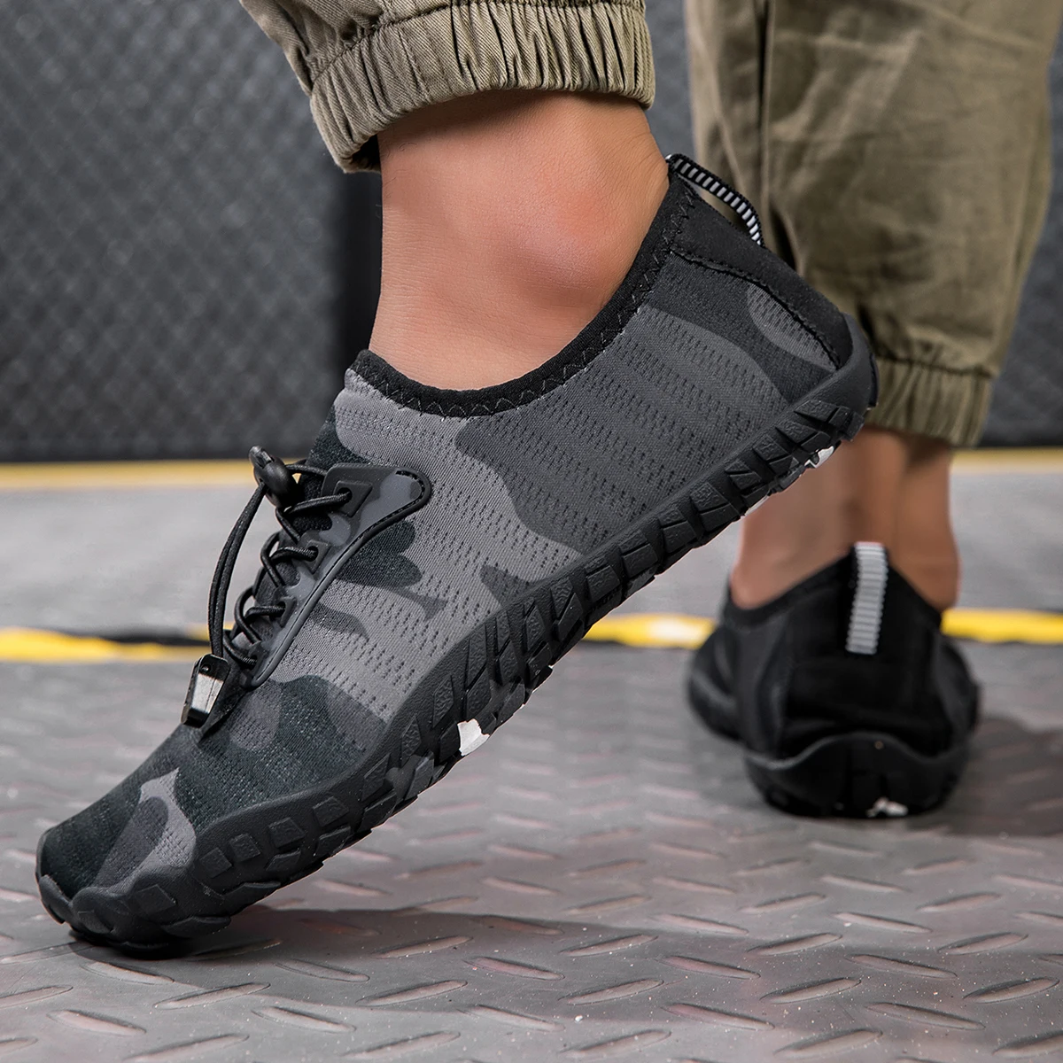 New Camo Anti-slip Men Women Quick-Drying Beach Aqua Shoes Barefoot Water Booties Man Aquatic Sneaker Sports Athletic Walking