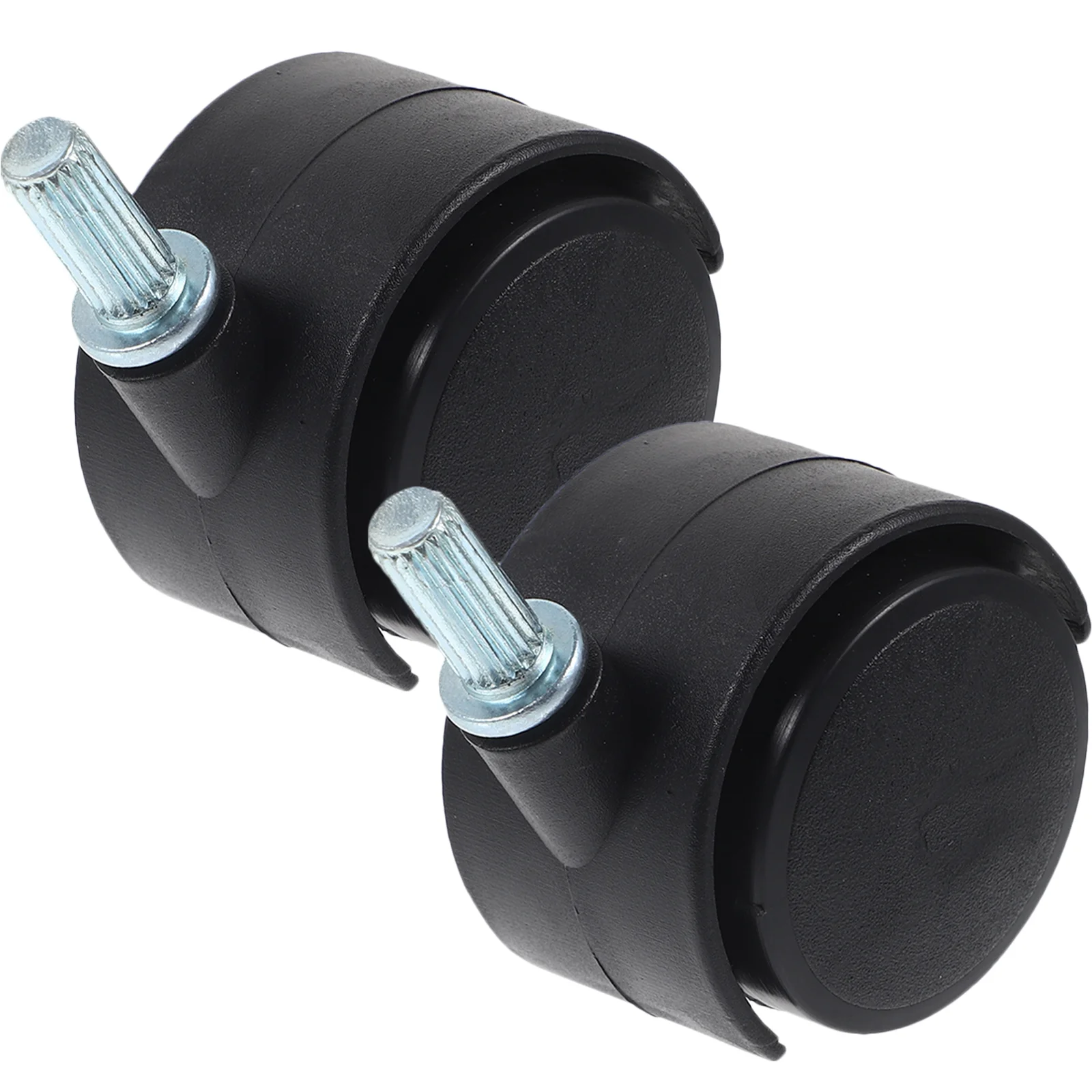2 Pcs Clothes Drying Rack Pulley Cart Casters Replacement Wheels Home Furniture for Outdoor 3