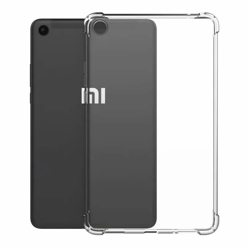 

Shockproof Cover For Xiaomi Mi Pad 4 Plus 8.0 10.1'' mi pad 2 3 7.9 inch pad2 3 Case TPU Silicon Transparent Cover Coque Fundas