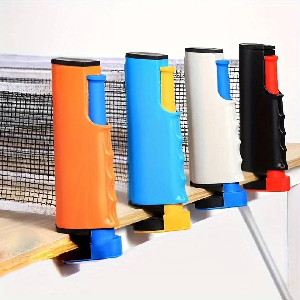 Ping Pong Net Rack Anywhere Retractable Rack Table Tennis Net Practice Accessories Adjustable Tools Outdoor Home Sports table tennis net