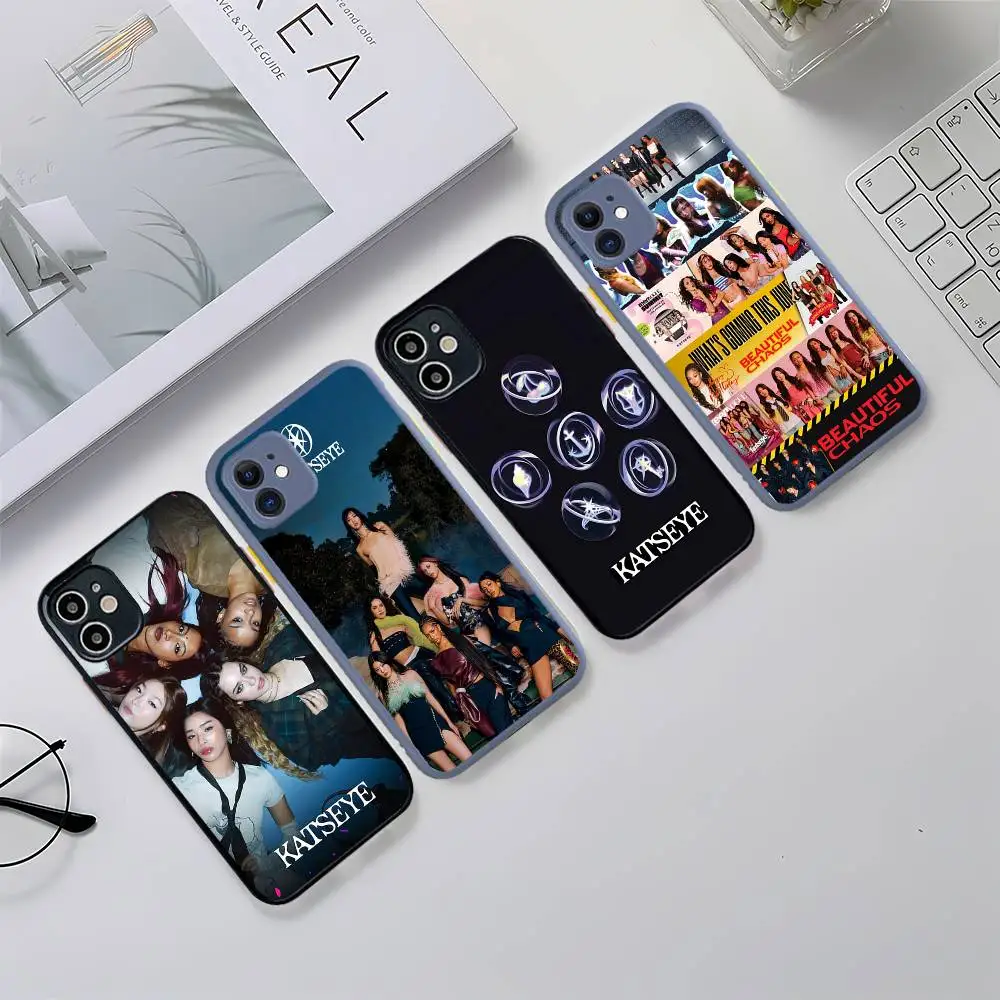 Kpop Band K-Katseye Matte Shockproof Phone Case