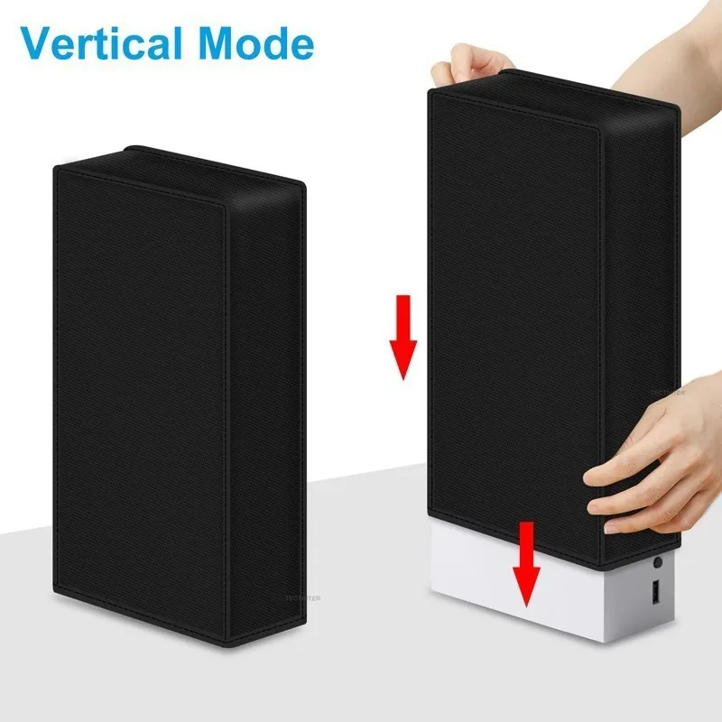Dust-Proof Protective Sleeve for Gaming Console - Anti-Scratch Vertical Cover