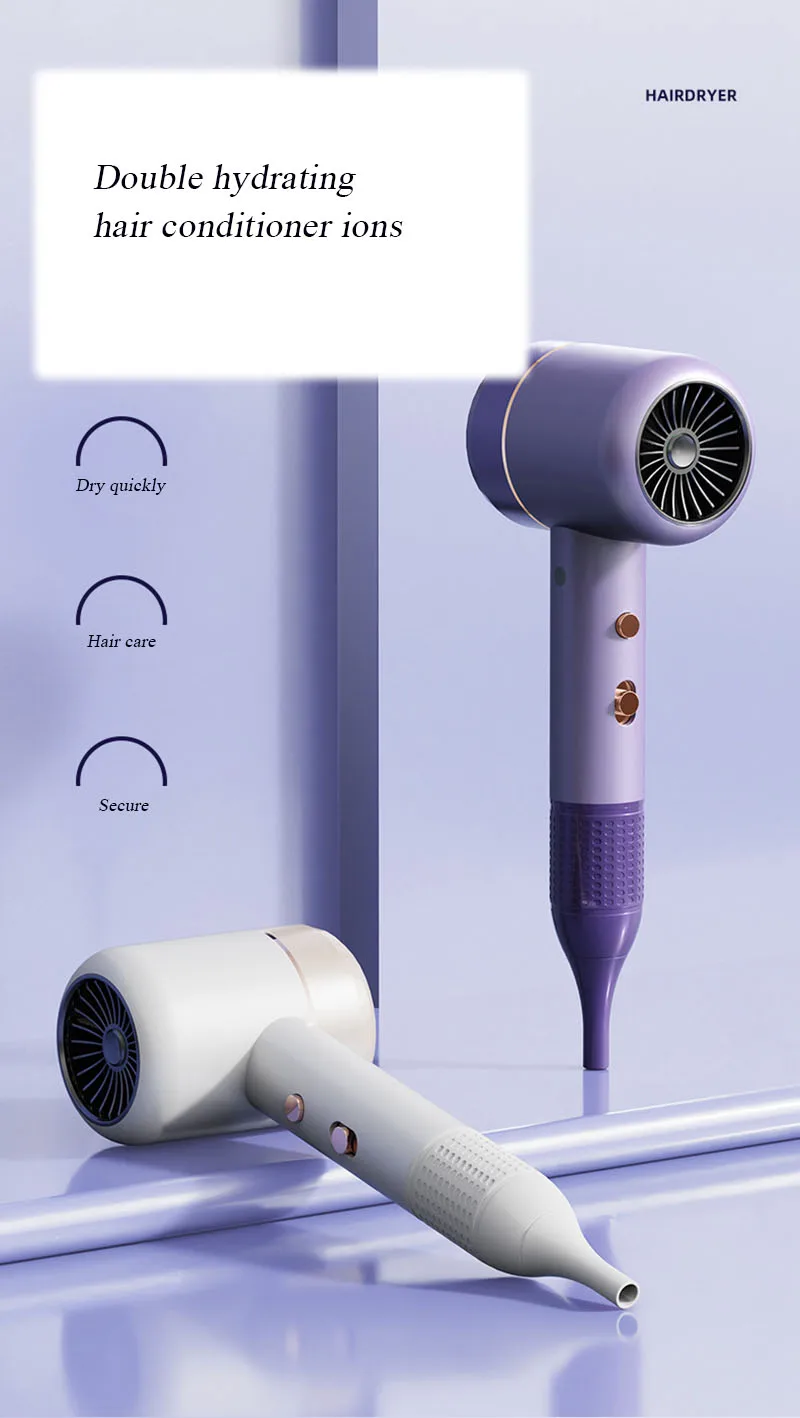 Intelligenter Haartrockner Mit Konstanter Temperatur Und Ionen_voghion.com