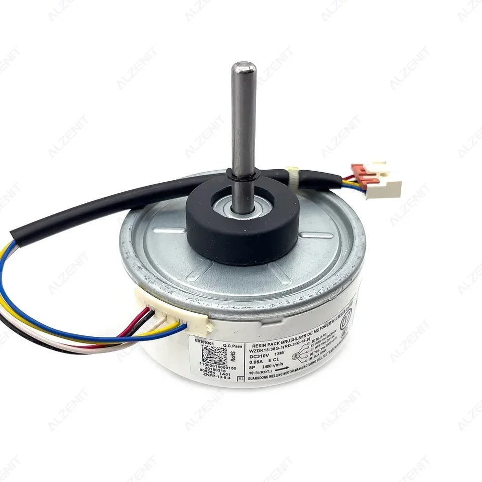 Ac Brushless Fan Motor WZDK13-38G-1 DC Brushless Fan Motor 13W 310V For Midea Air Conditioner Replacement Midea AC Replacement Motor