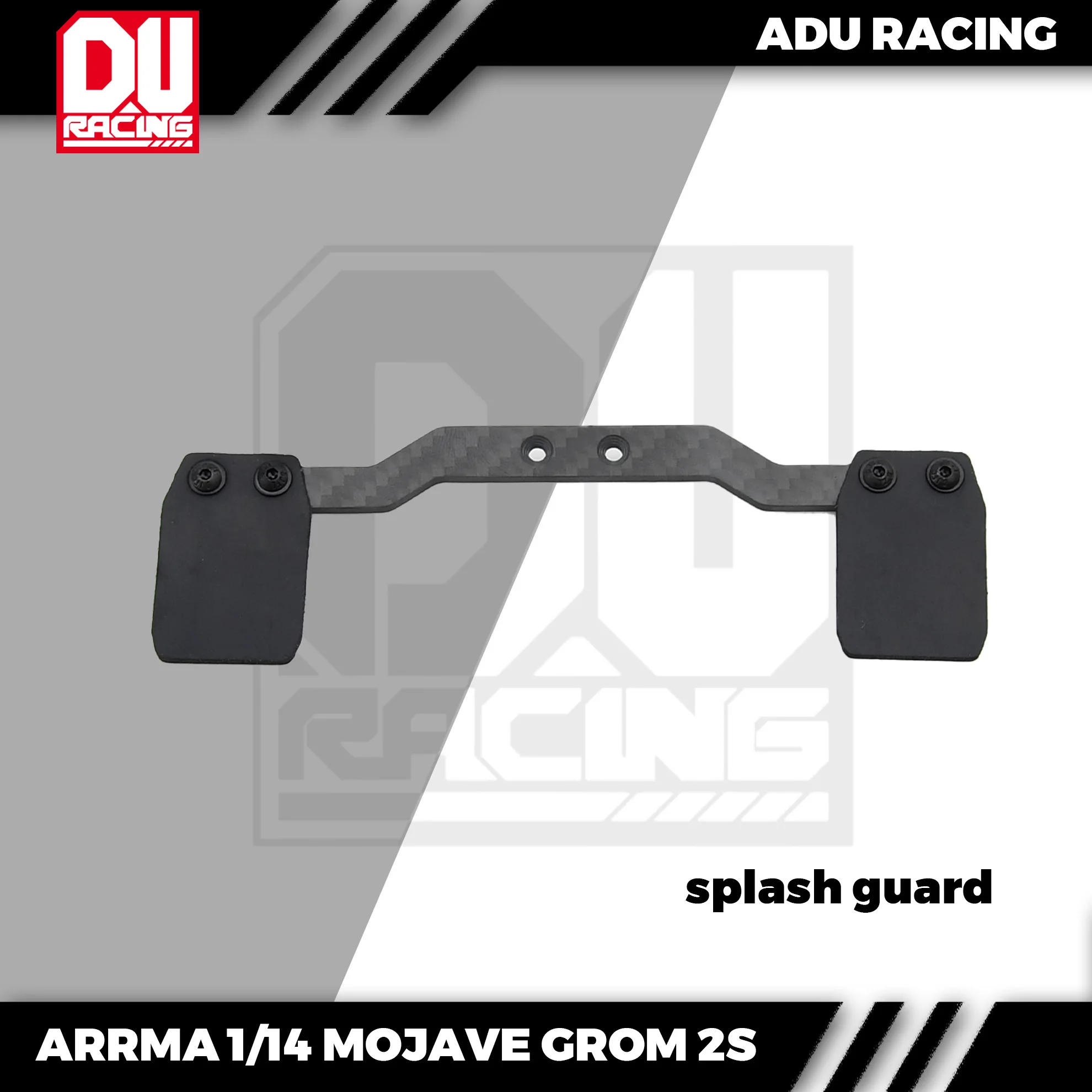 ADU RACING 1/14 2S MOJAVE MINI splash guard MUD GUARD