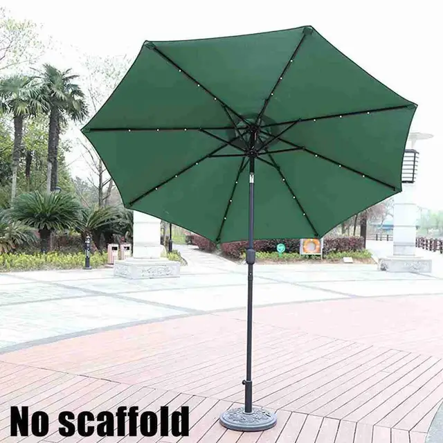 300 Cm -Es Parasol Kendő Cserélhető Ruha A Kültéri Kerti Napellenzőkhöz Kemping Árnyékos Terasz Banán Esernyő Burkolat - Image 4