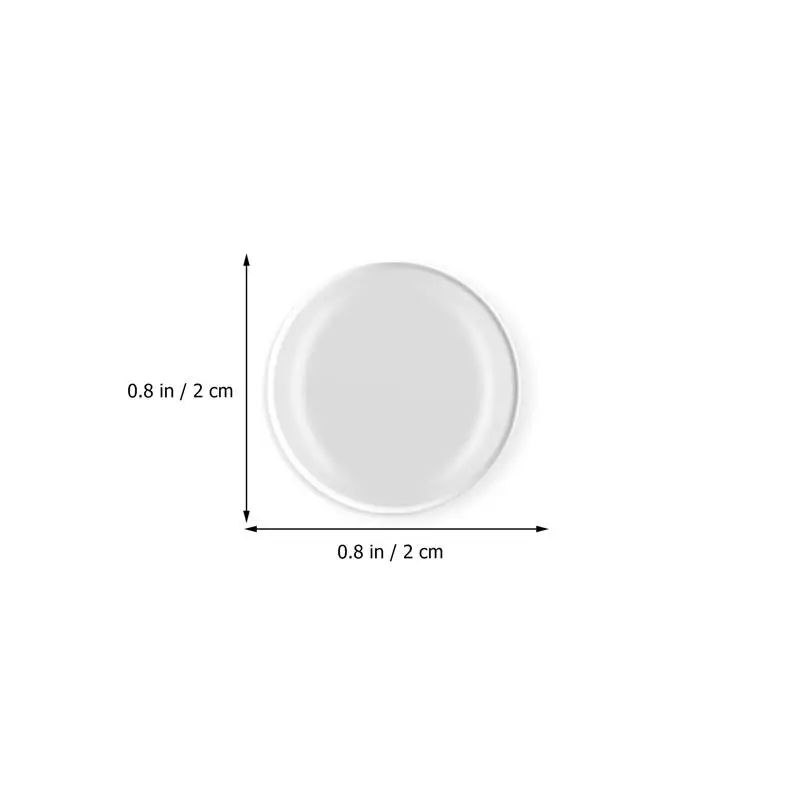 36pcs Cabinet Bumpers Clear Adhesive Bumpers Self Stick SoftSilicone Pads Glass Table Top Pads Furniture Nonslip