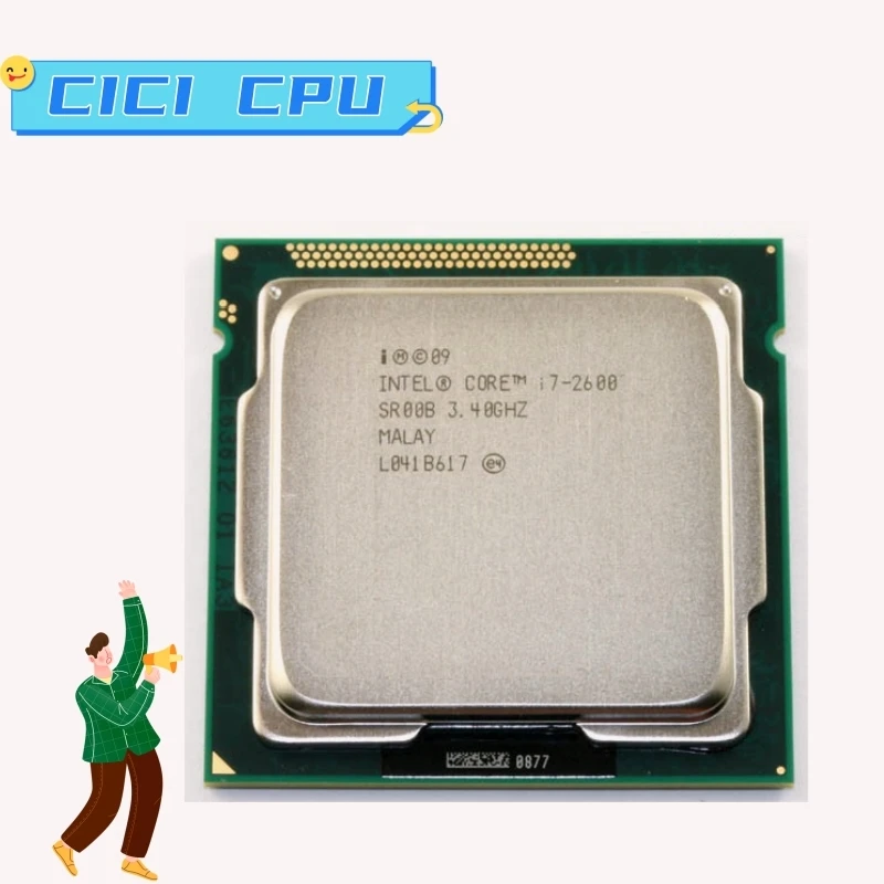 

Core i7-2600 i7 2600 3,4 GHz CPU 8M LGA1155 95W desktop Quad-Core