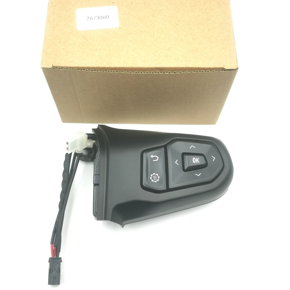 OE: 2673060 2545506 Truck Steering Wheel Switch Multifunction Module Control Unit Dashboard For Scania L,P,G,R,S -